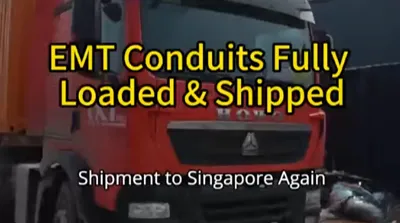 EMT condiuts container load